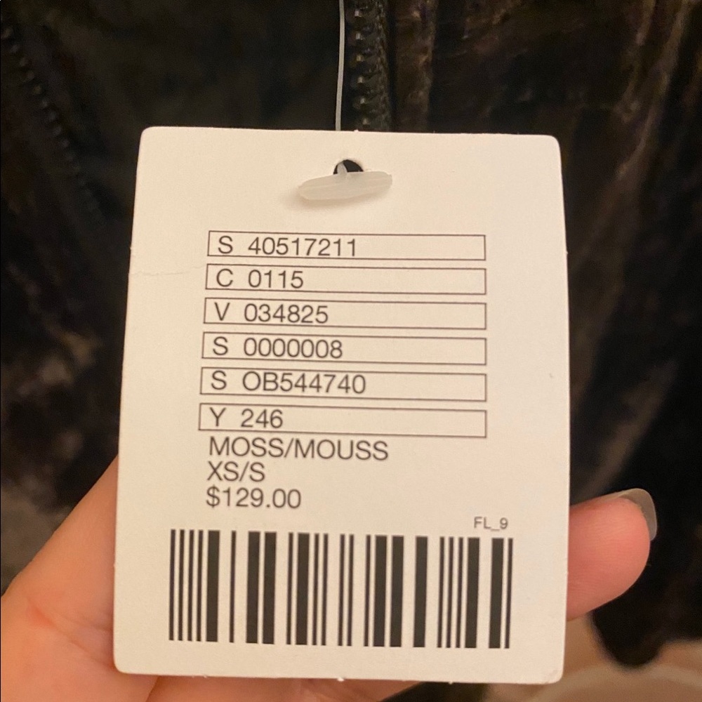 velvet jacket - Picture 6 of 6